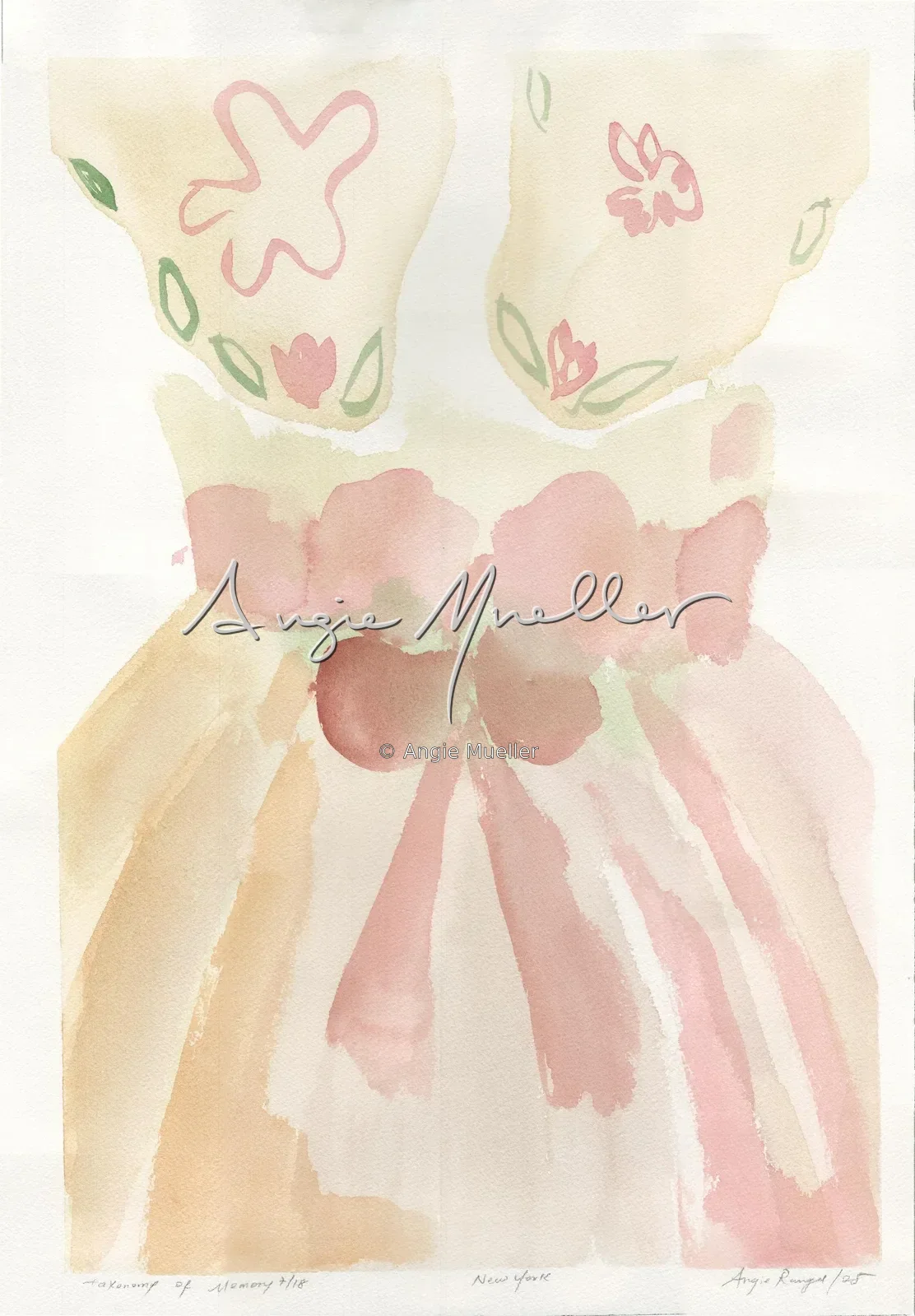 Taxonomy of Memory: Soft Gradients, Angie Rangel, 2025